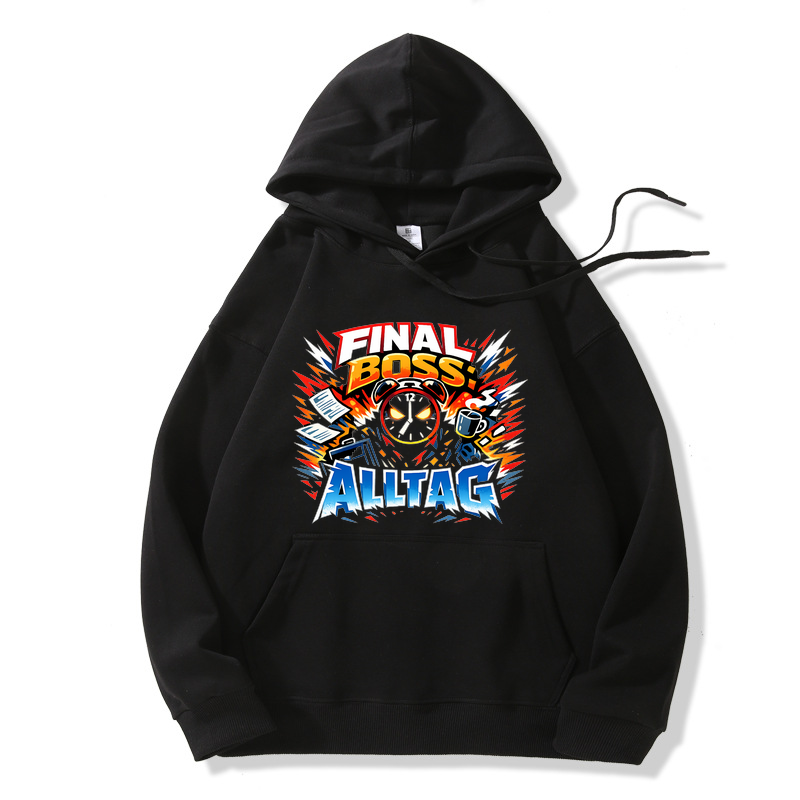 Hoodie Final Boss Alltag Mode