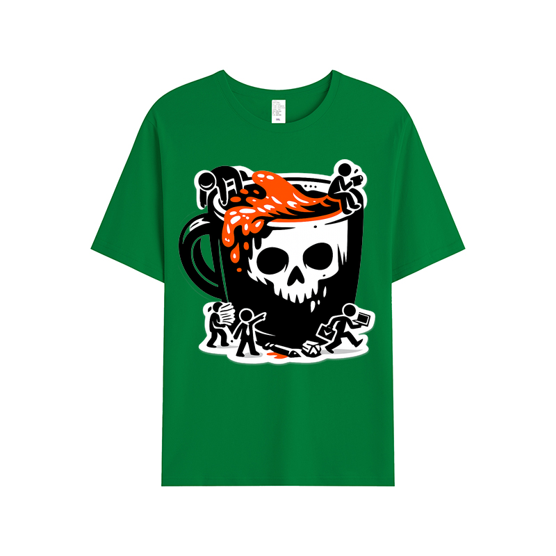 T-shirt Kaffeekollaps Kollegen Büroopfer