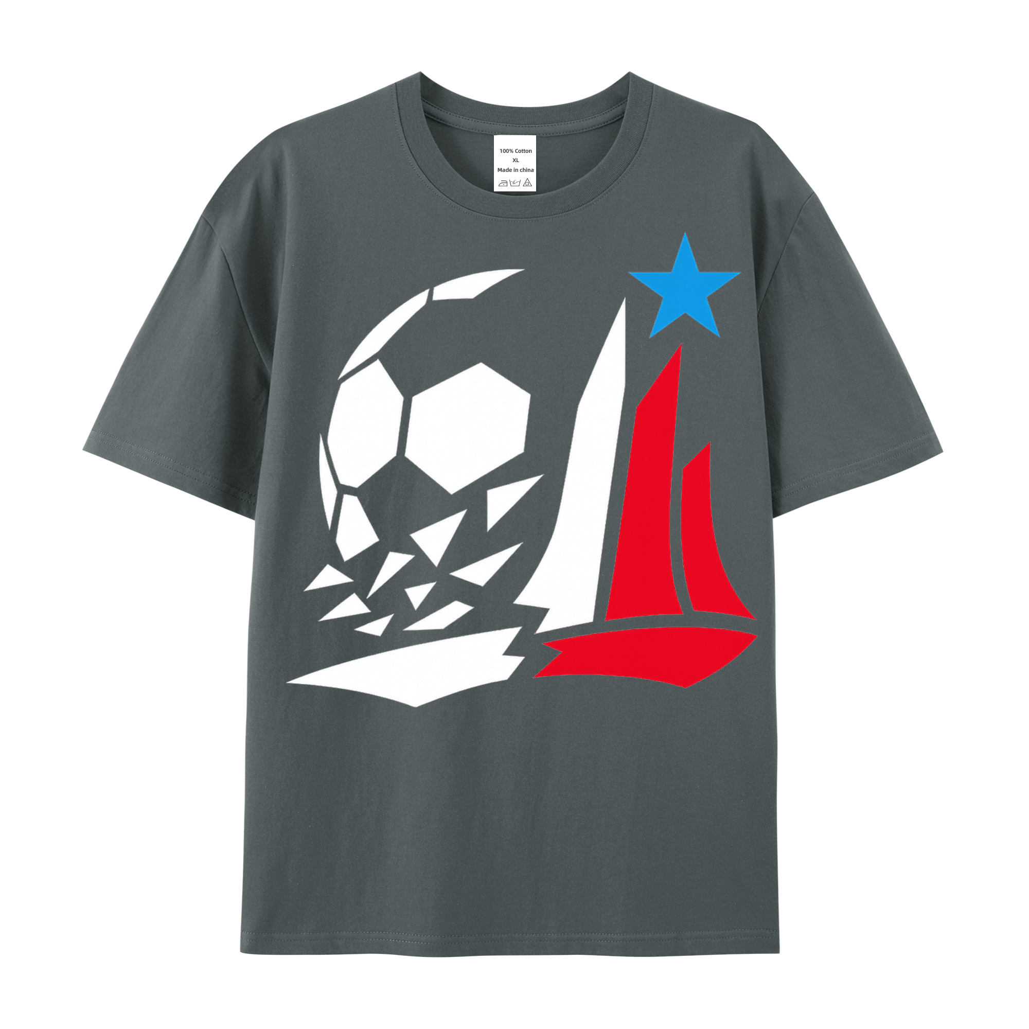 T-shirt WM Elite-Icon im leuchtenden Wirbel