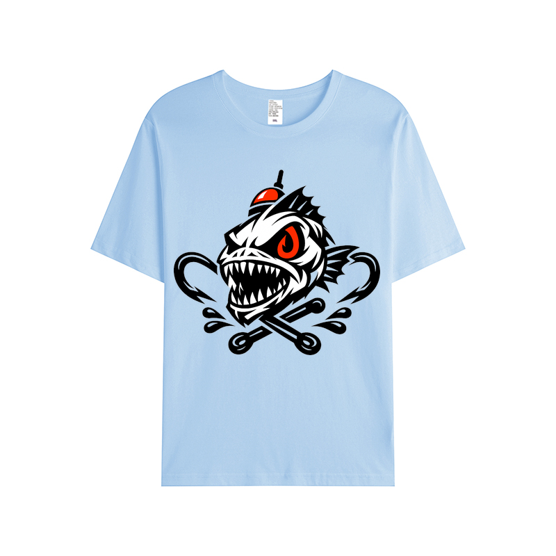 T-Shirt Angelglück am Wasser
