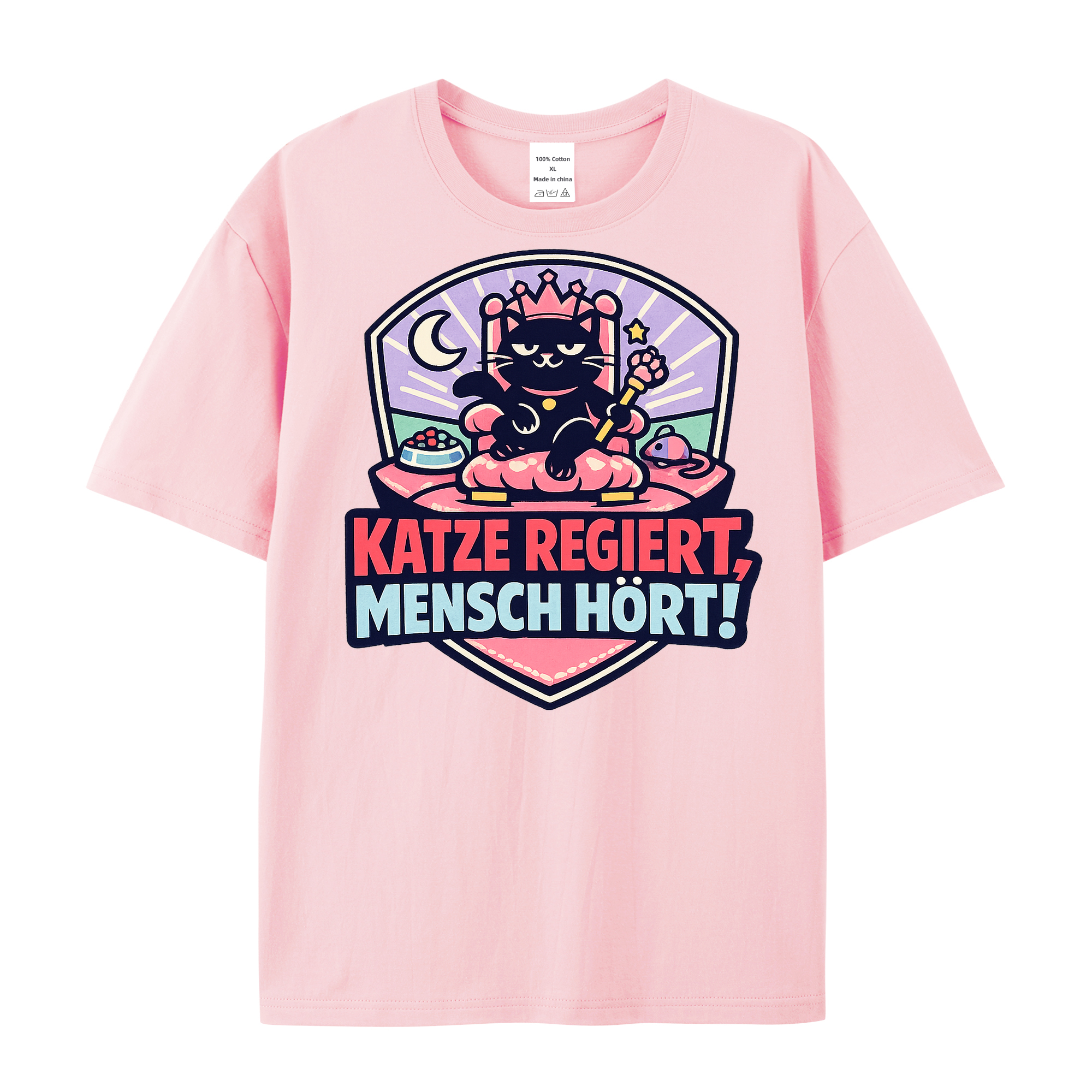 T-Shirt Katzenherrschaft Deluxe