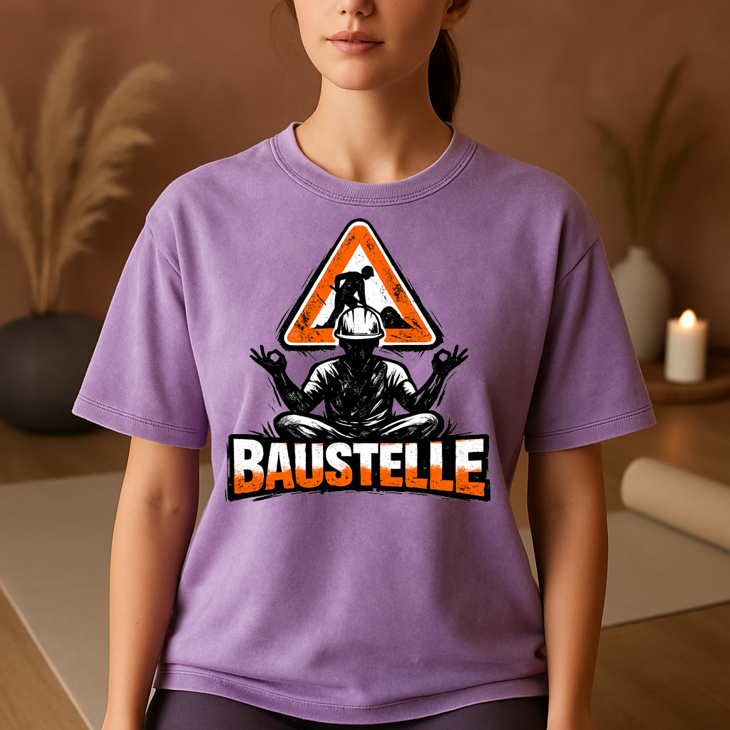 T-Shirt Baustellen-Yogi Flow