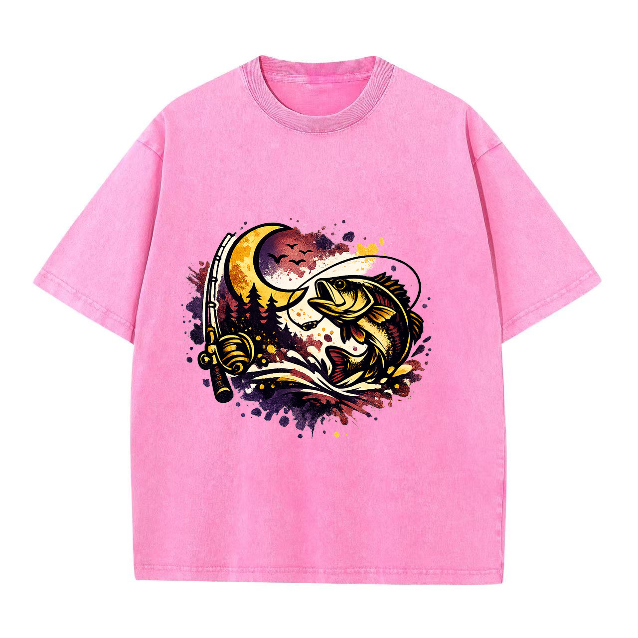 T-Shirt Angelträume in der Natur