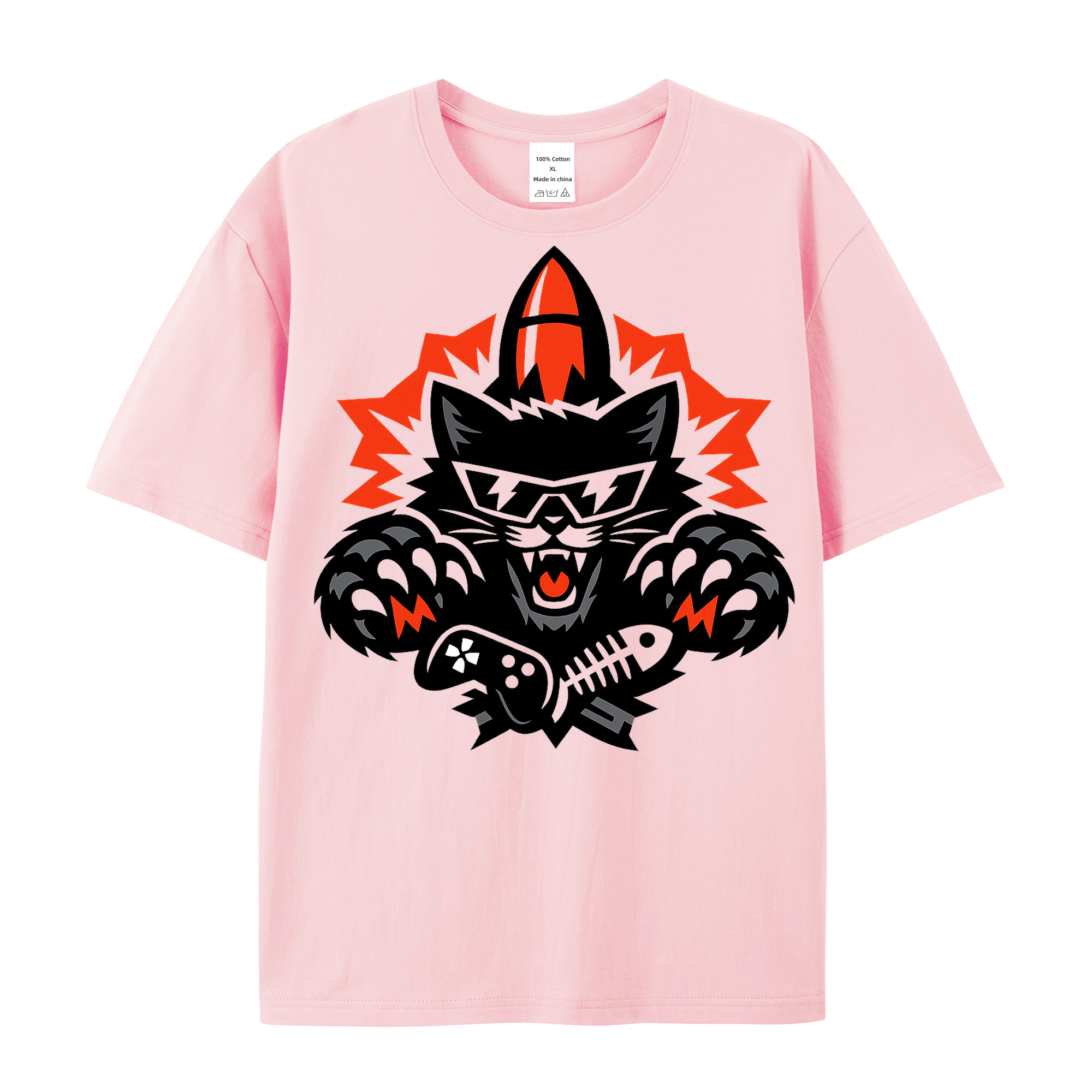 T-Shirt Samtpfoten-Style