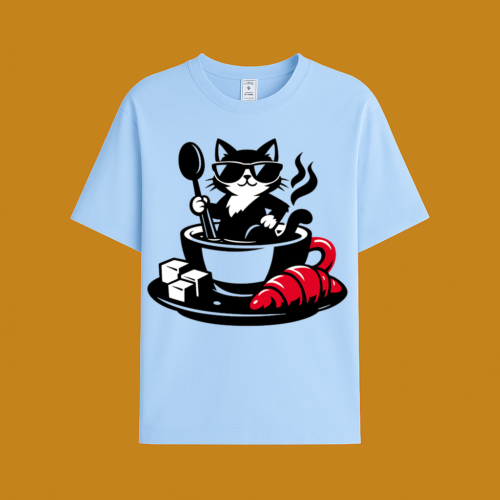 T-Shirt Katzenzauber Lounge