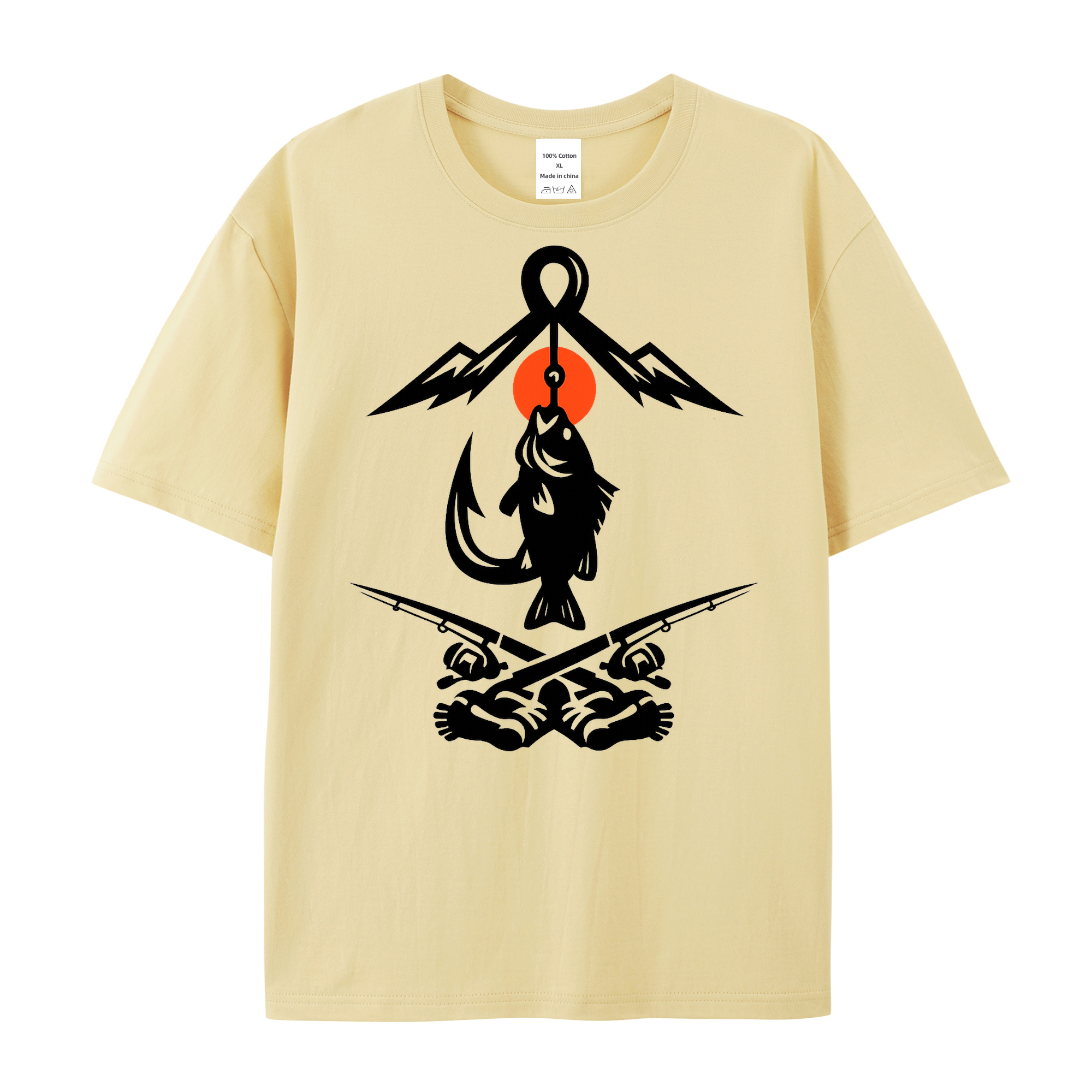 T-Shirt Fangfrisch Freiheit