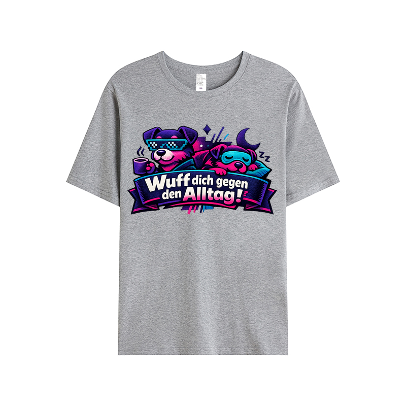 T-Shirt Wuffelpower für den Alltag