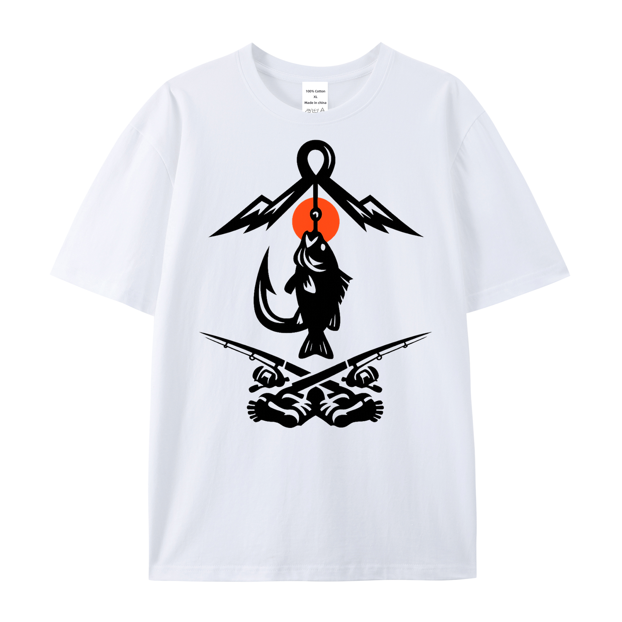 T-Shirt Fangfrisch Freiheit