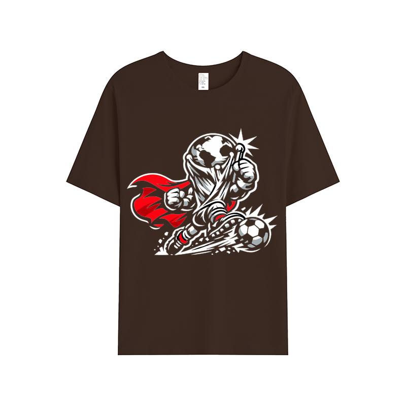 T-shirt Unaufhaltsames Wappen im goldenen Glanz