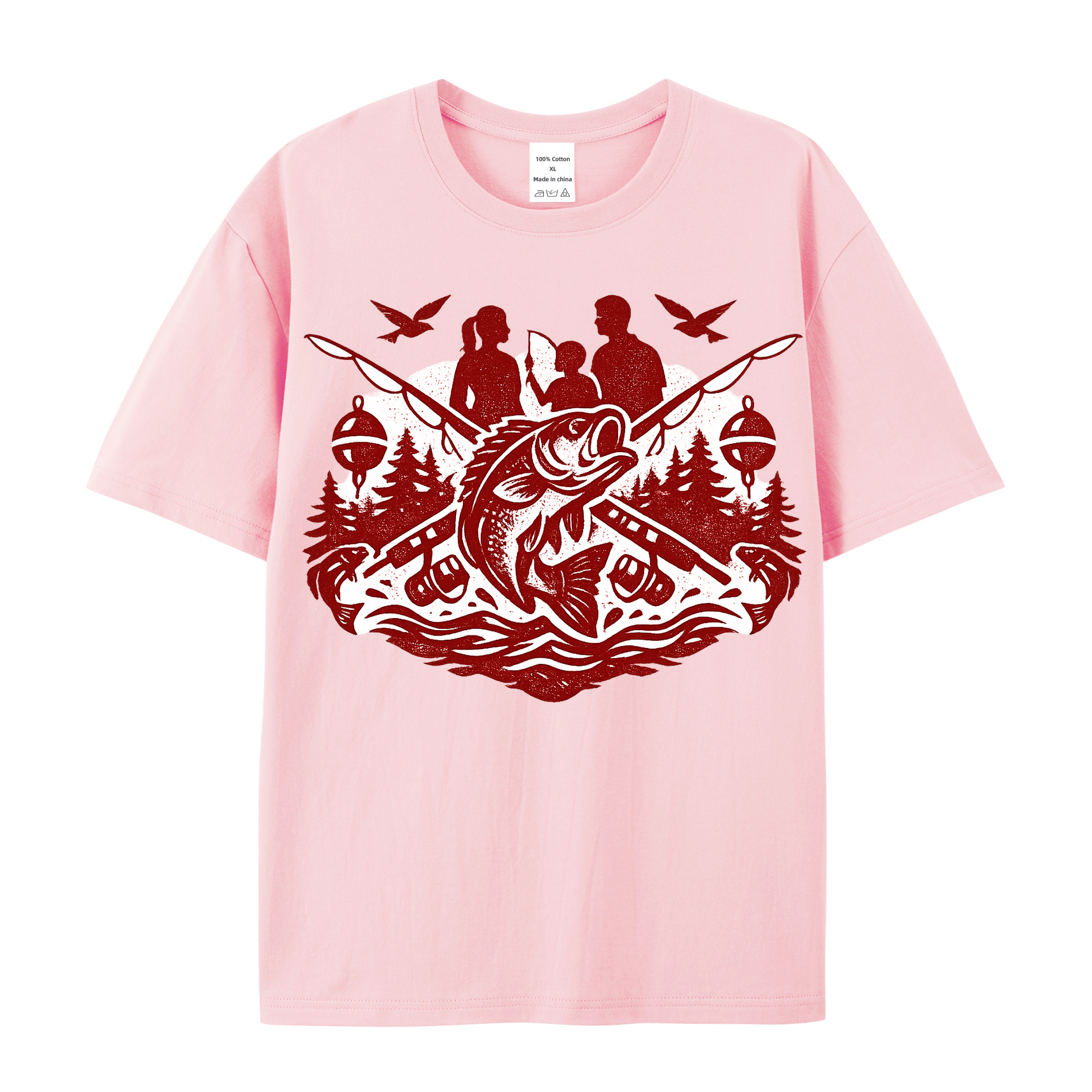 T-Shirt Anglerherz Abenteuer