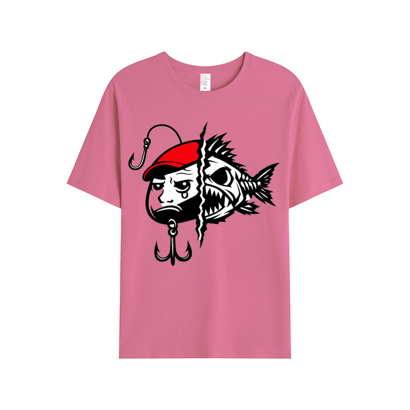 T-Shirt Angelglück am Wasser