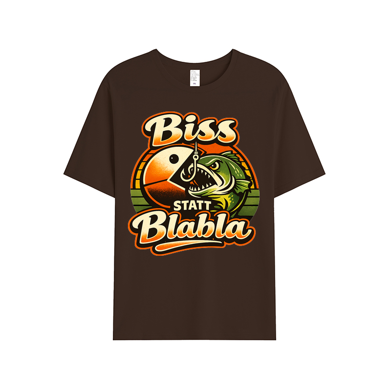 t-shirt Biss statt Blabla Angler Edition