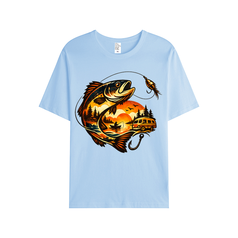 T-Shirt Anglerherz Abenteuer