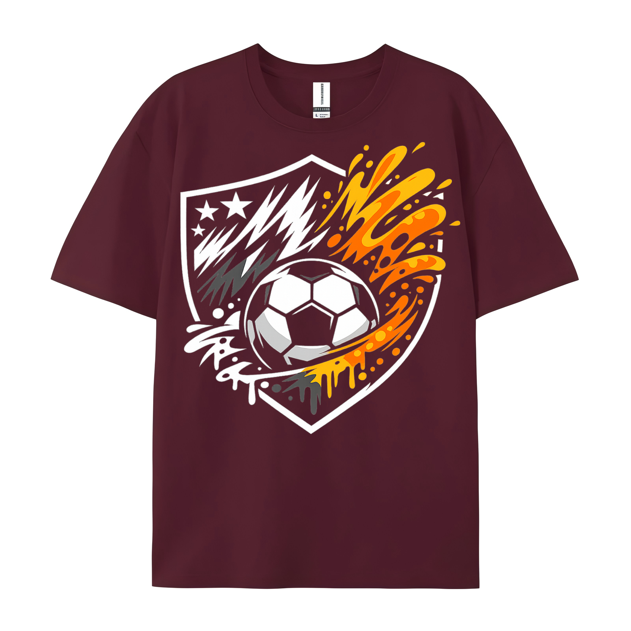 T-shirt Weltmeister Worte Mosaik der Stimmen