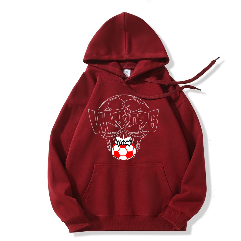 Hoodie Aufruhr Typo im Schriftsturm