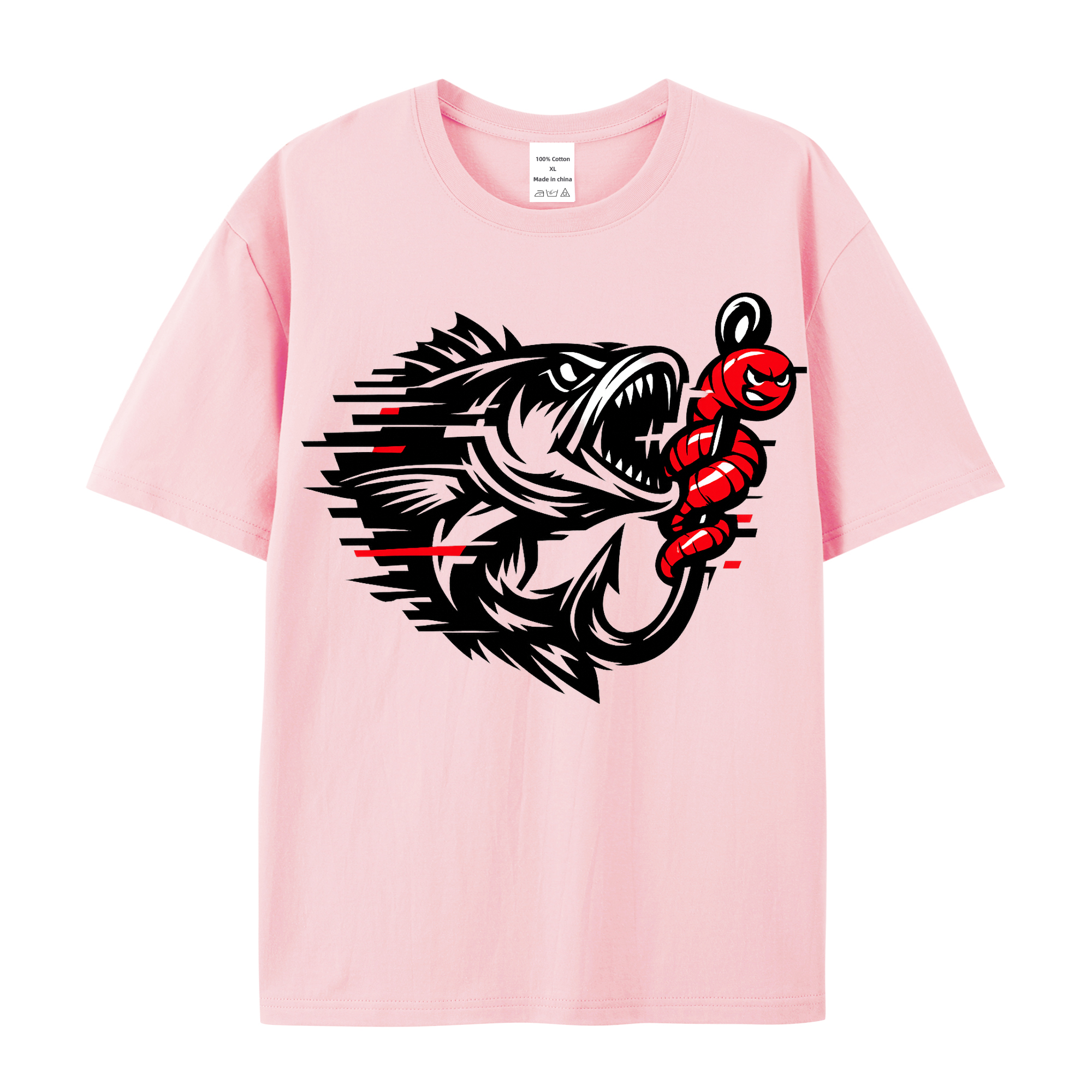 t-shirt Angelglück am Wasser