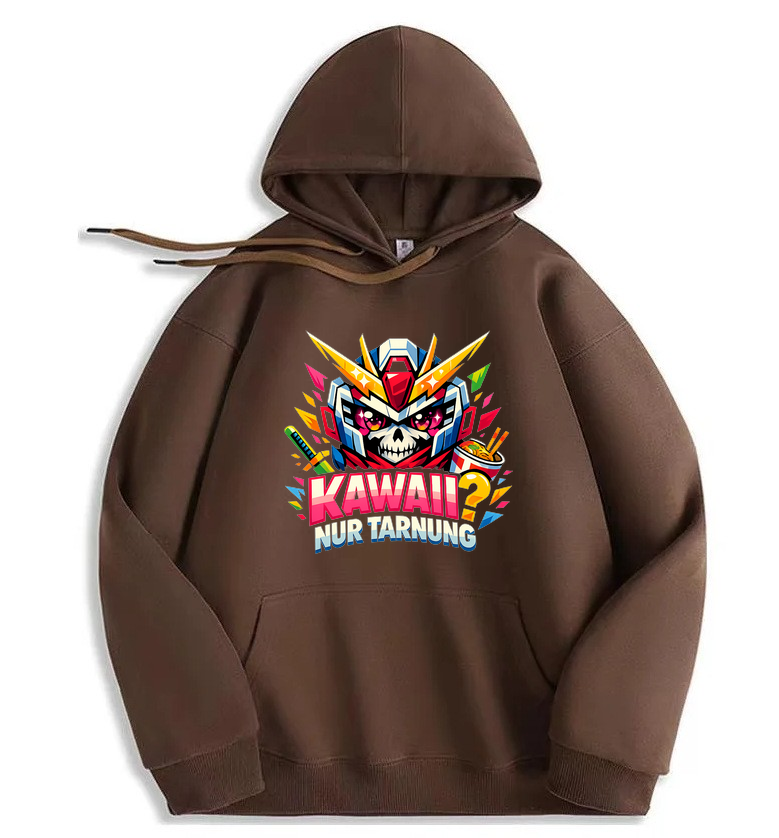 Hoodie Kawaii Tarnmodus