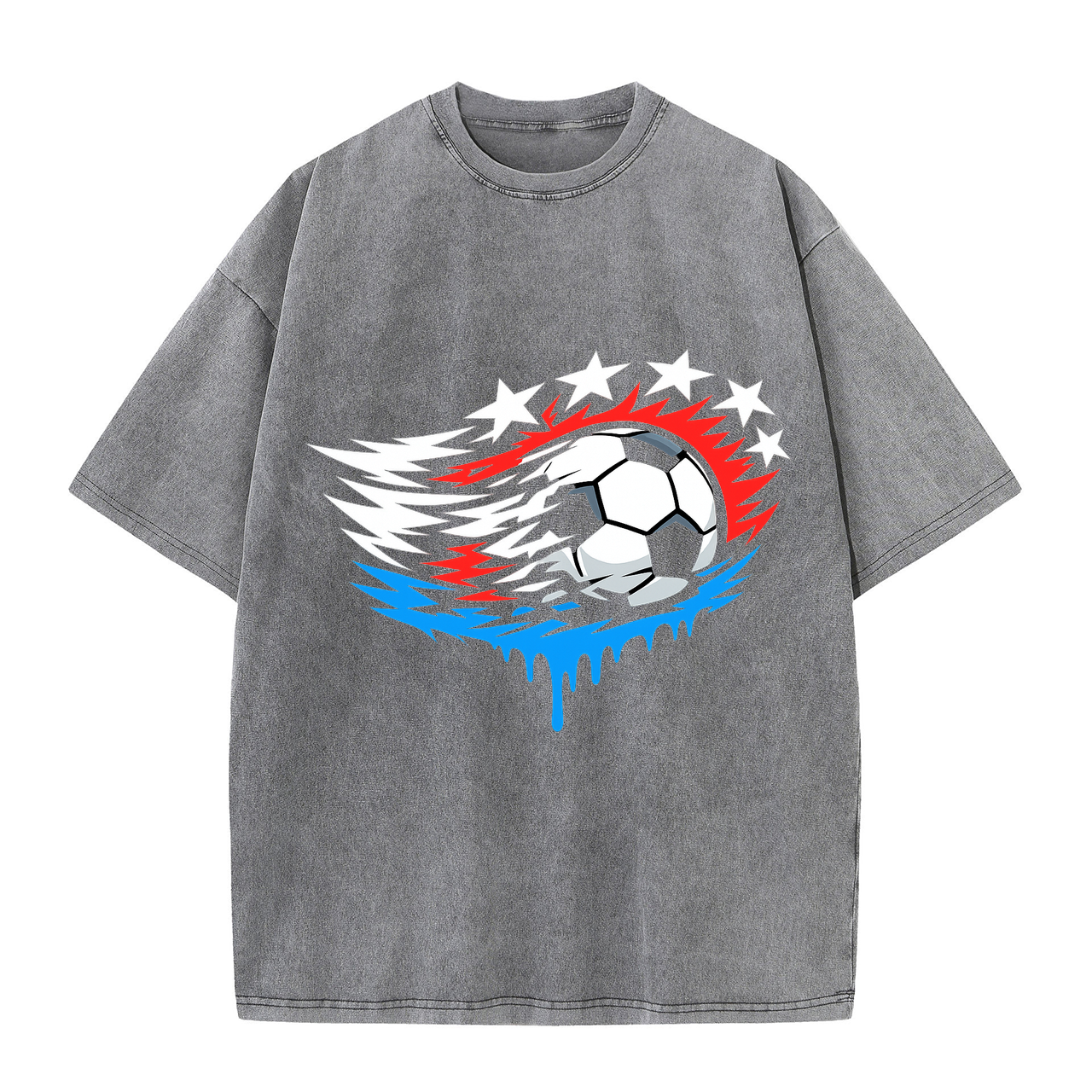 T-shirt Sarkastischer Vektorsturm WM 2026 Spruchkunst