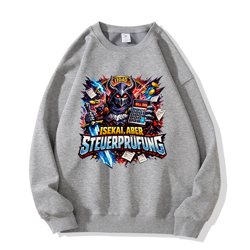 Sweatshirt Isekai Steuerprüfung Chaos