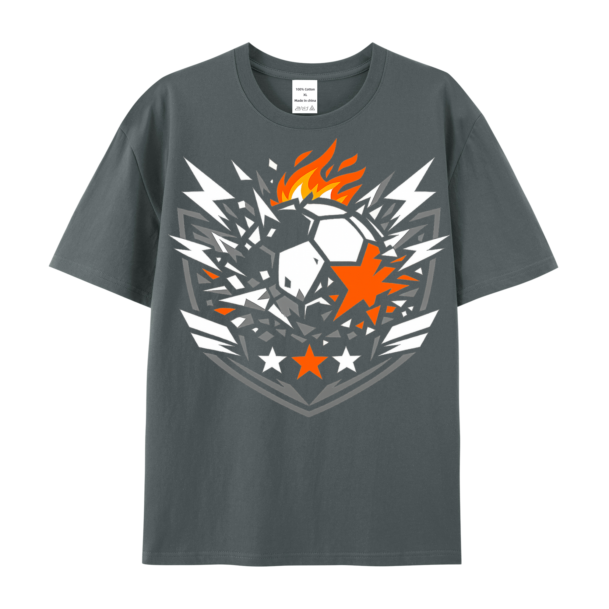 T-shirt Rebellenrausch im Vektorsturm