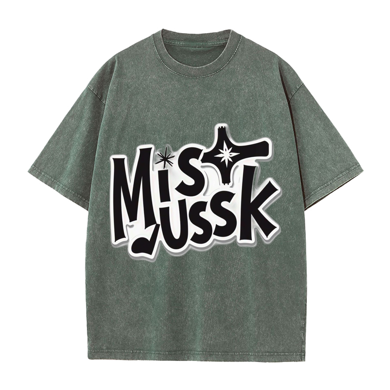 T-shirt - 100% coton peigné - Unisex / 230g Boucle du rythme