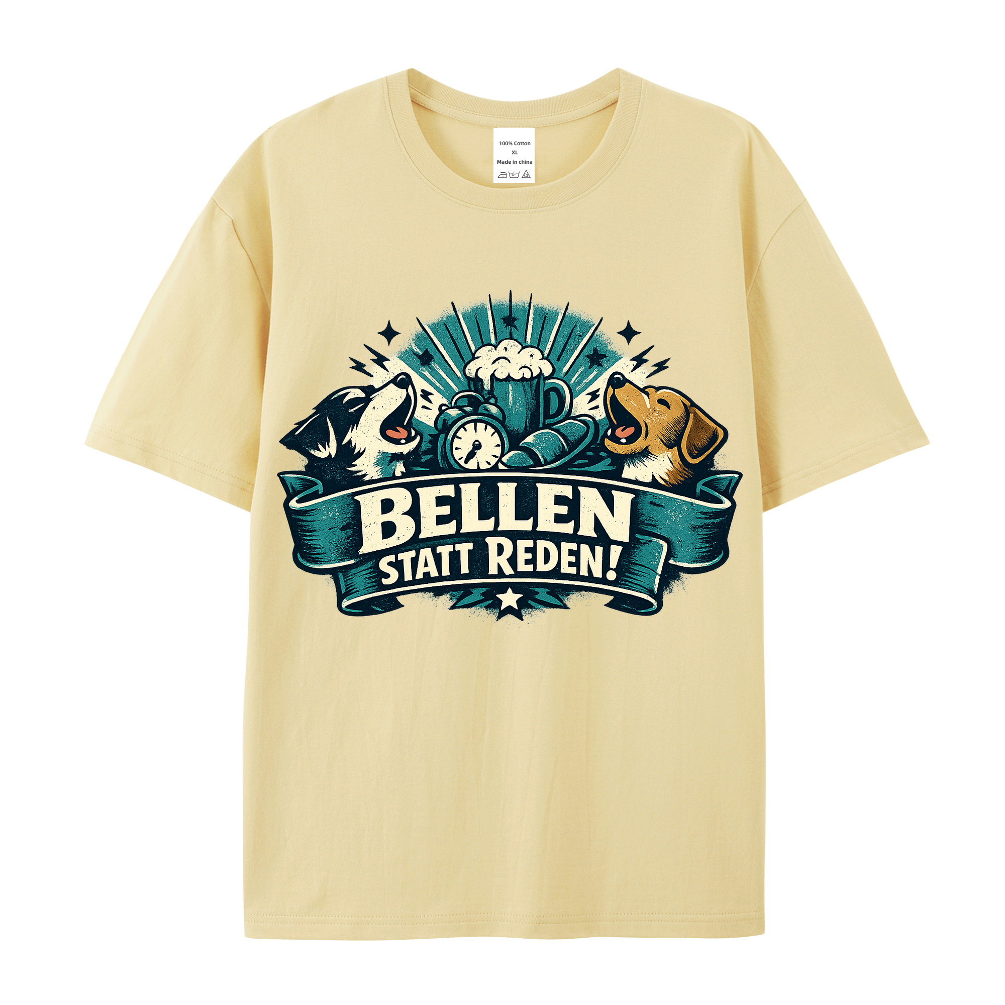 Bellen statt Reden! t-shirt