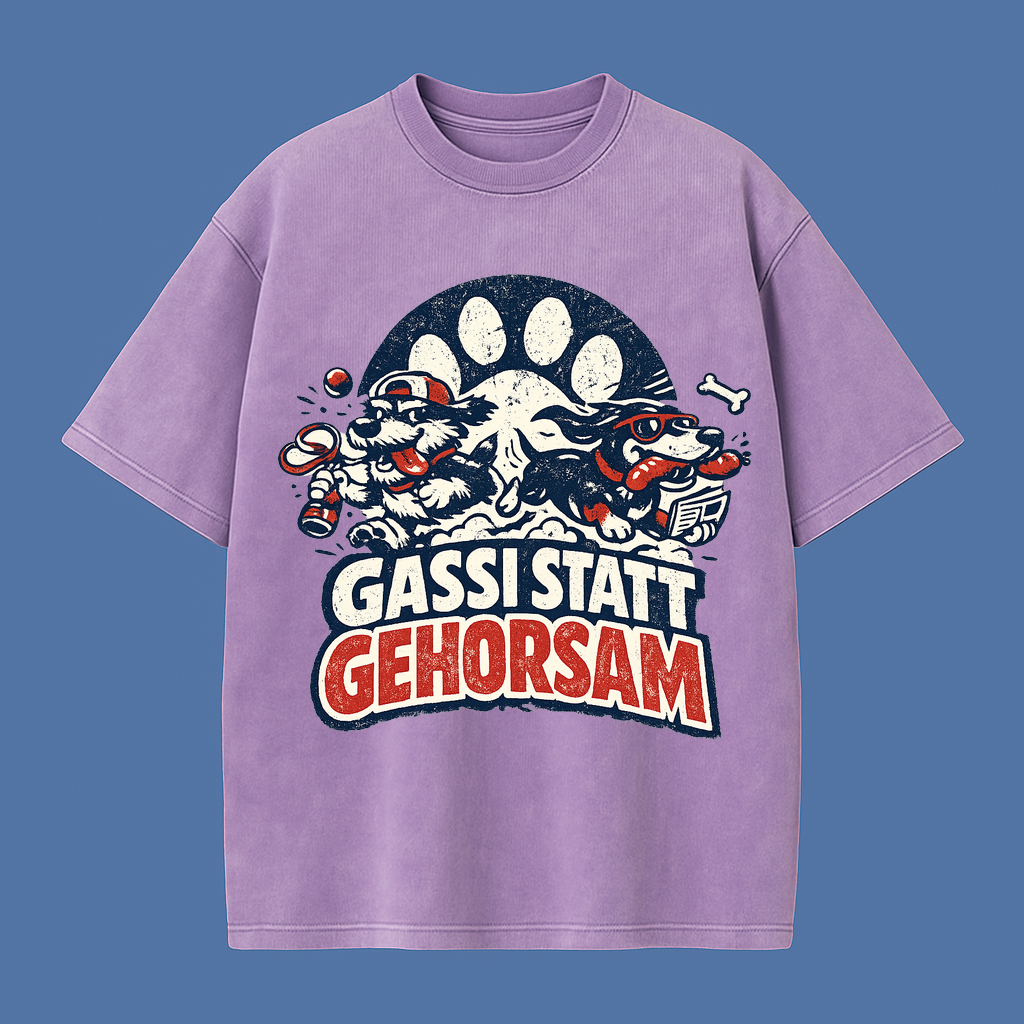 T-Shirt Gassi statt Gehorsam Vibes