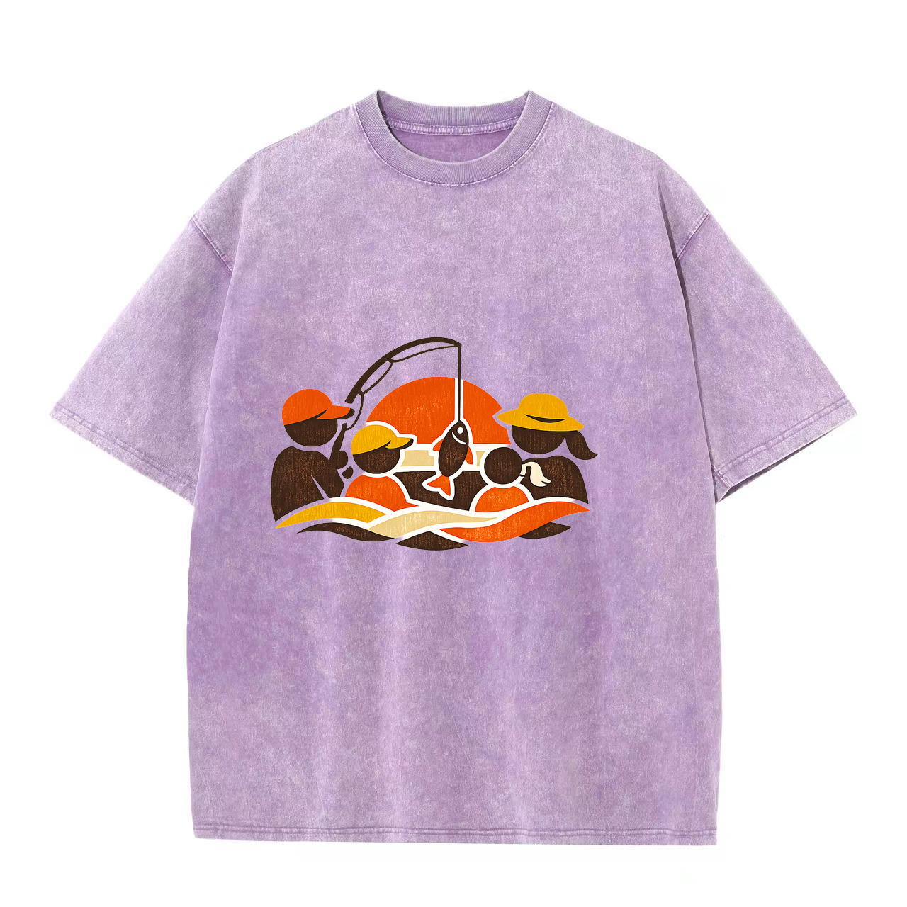 T-Shirt Anglerherz Abenteuer