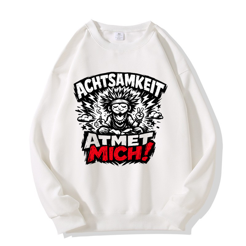 Sweatshirt Achtsamkeitsatem — Yoga Yogi Inspiration