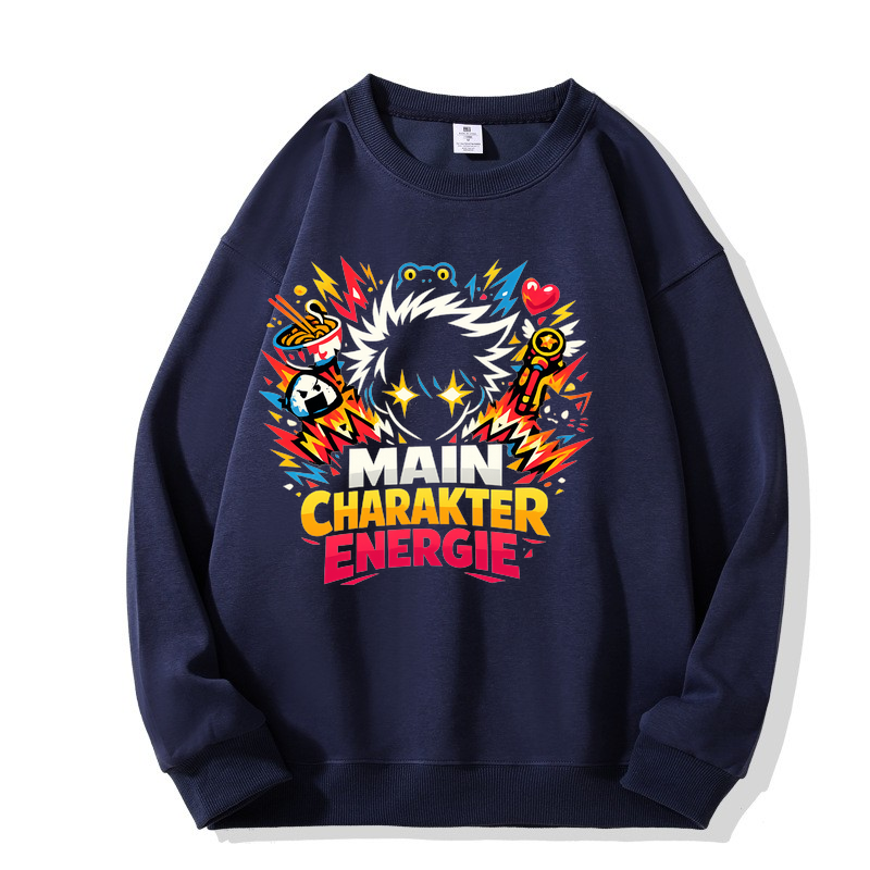 Sweatshirt Main Character Energie Anime Vibes