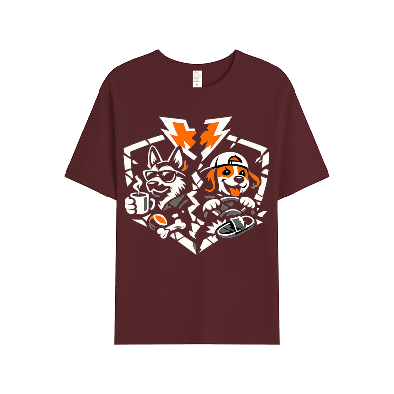 T-Shirt Hundeherz Lieblingsrudel