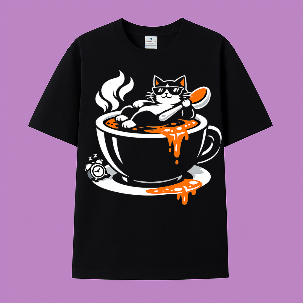 T-Shirt Katzenliebe Pur Schnurrmoment