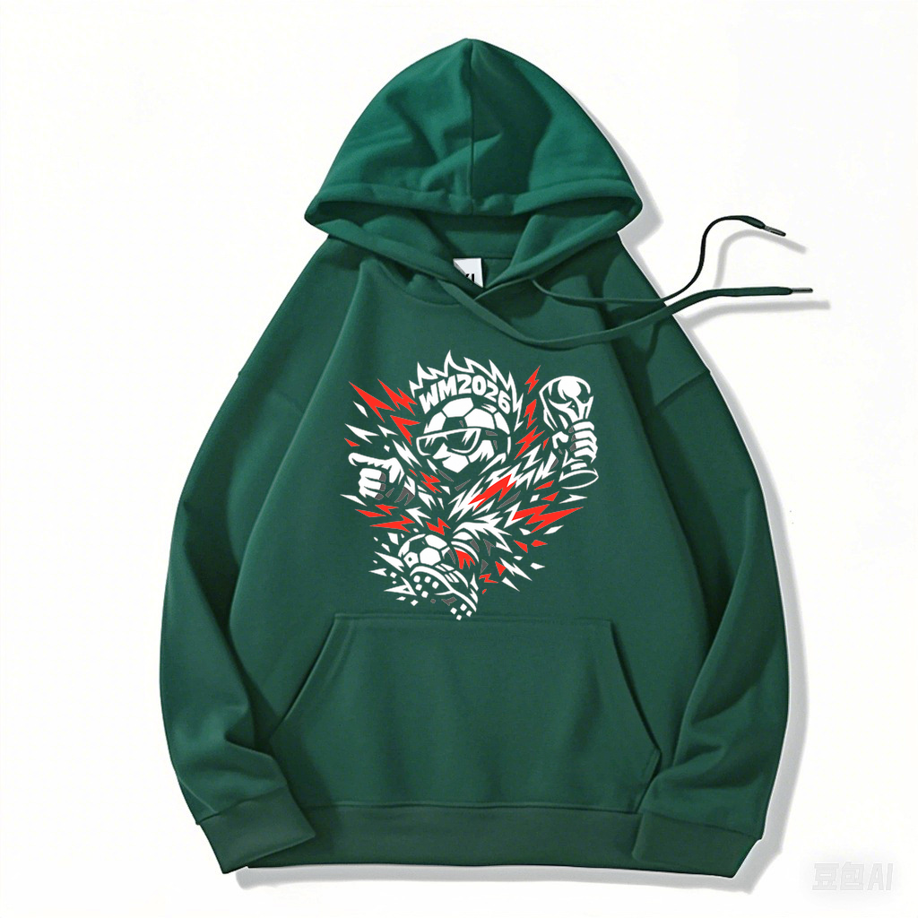 Hoodie Wirbelkrone der chaotischen Energie