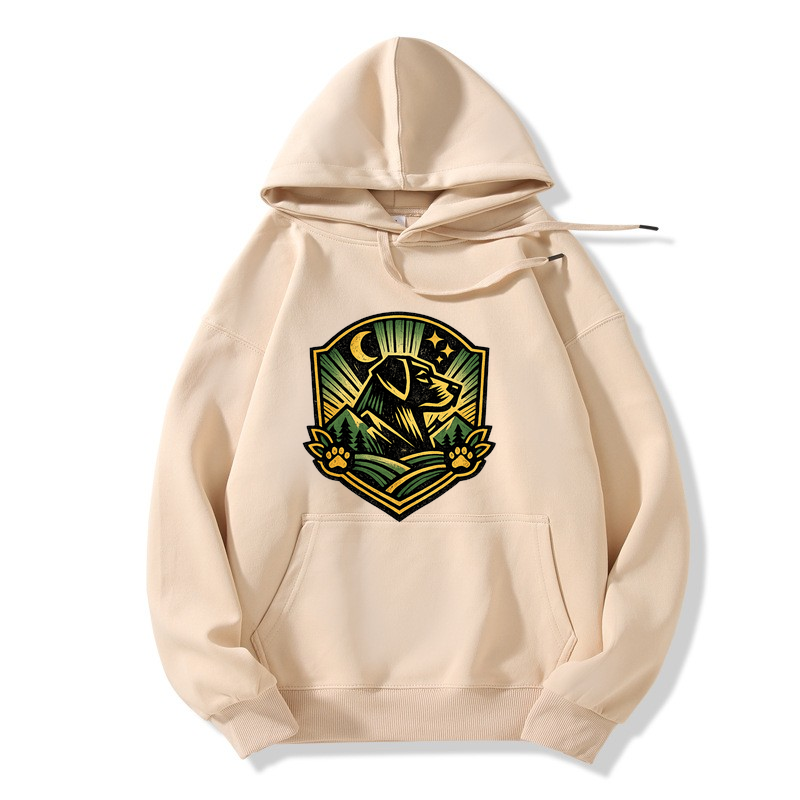 Hoodie Hundeliebe in jedem Stich