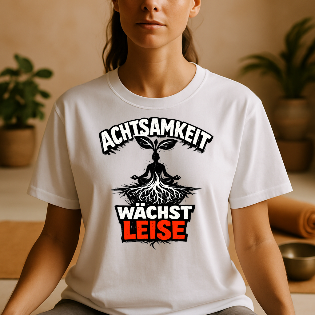 T-Shirt AchtsamkeitsBlüte