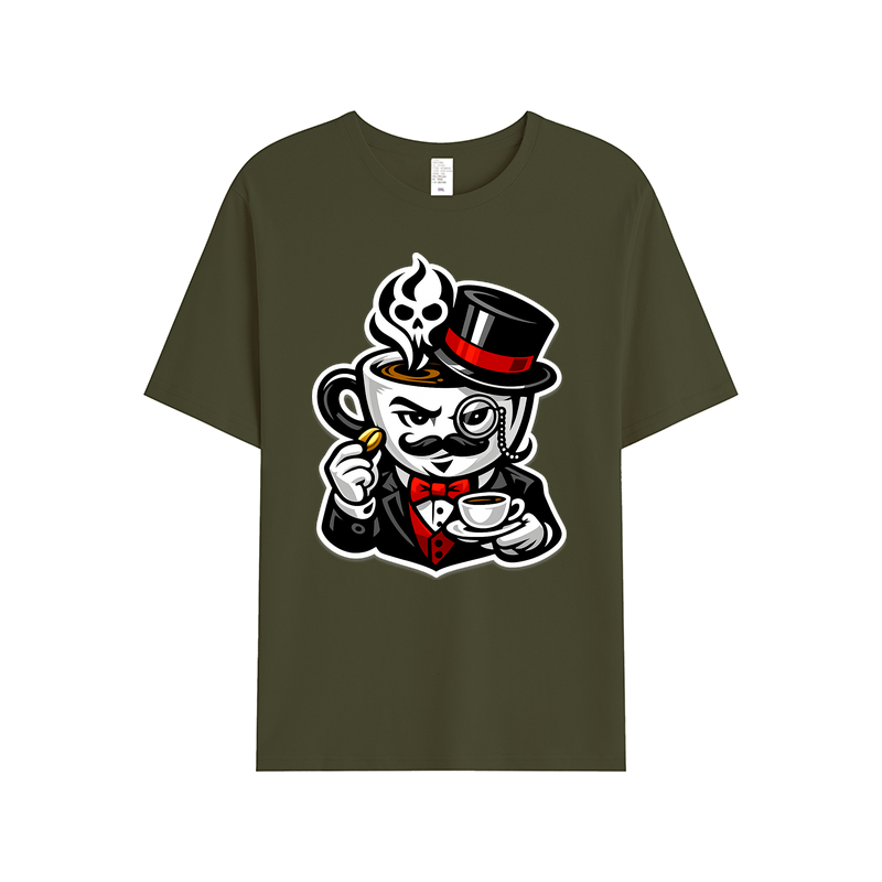 T-shirt Velvet Roast Crest – Kaffee-Krone