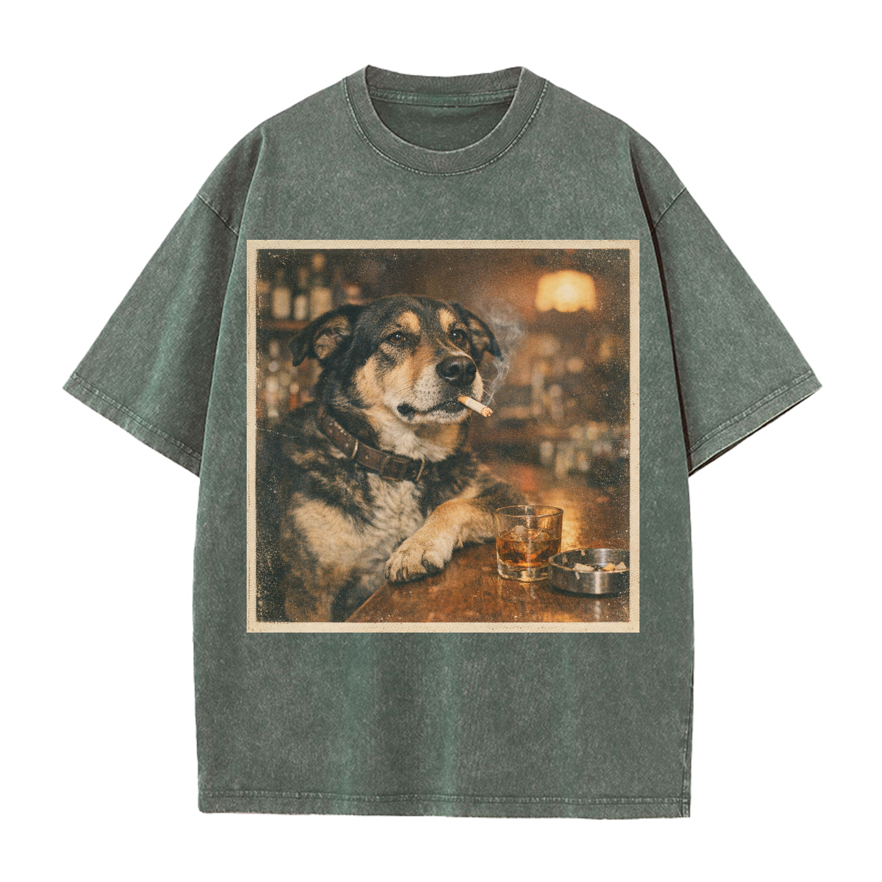 T-shirt Dog Polaroid Photo Set