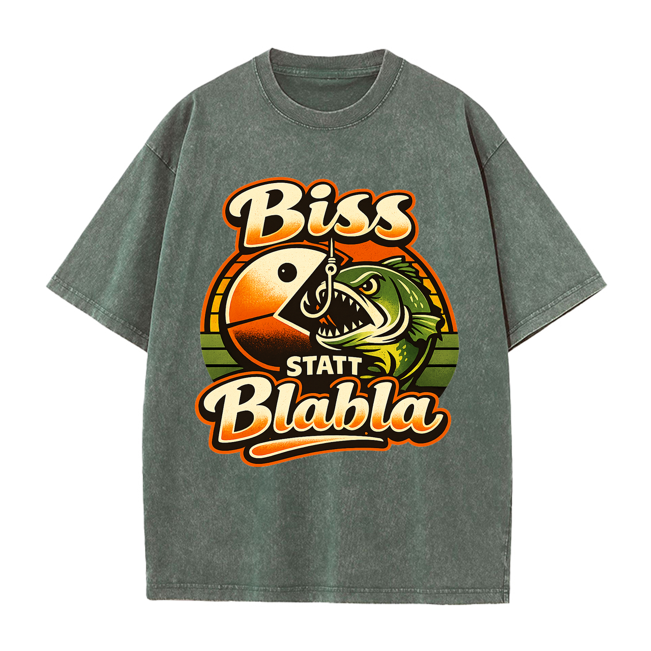 t-shirt Biss statt Blabla Anglerstyle