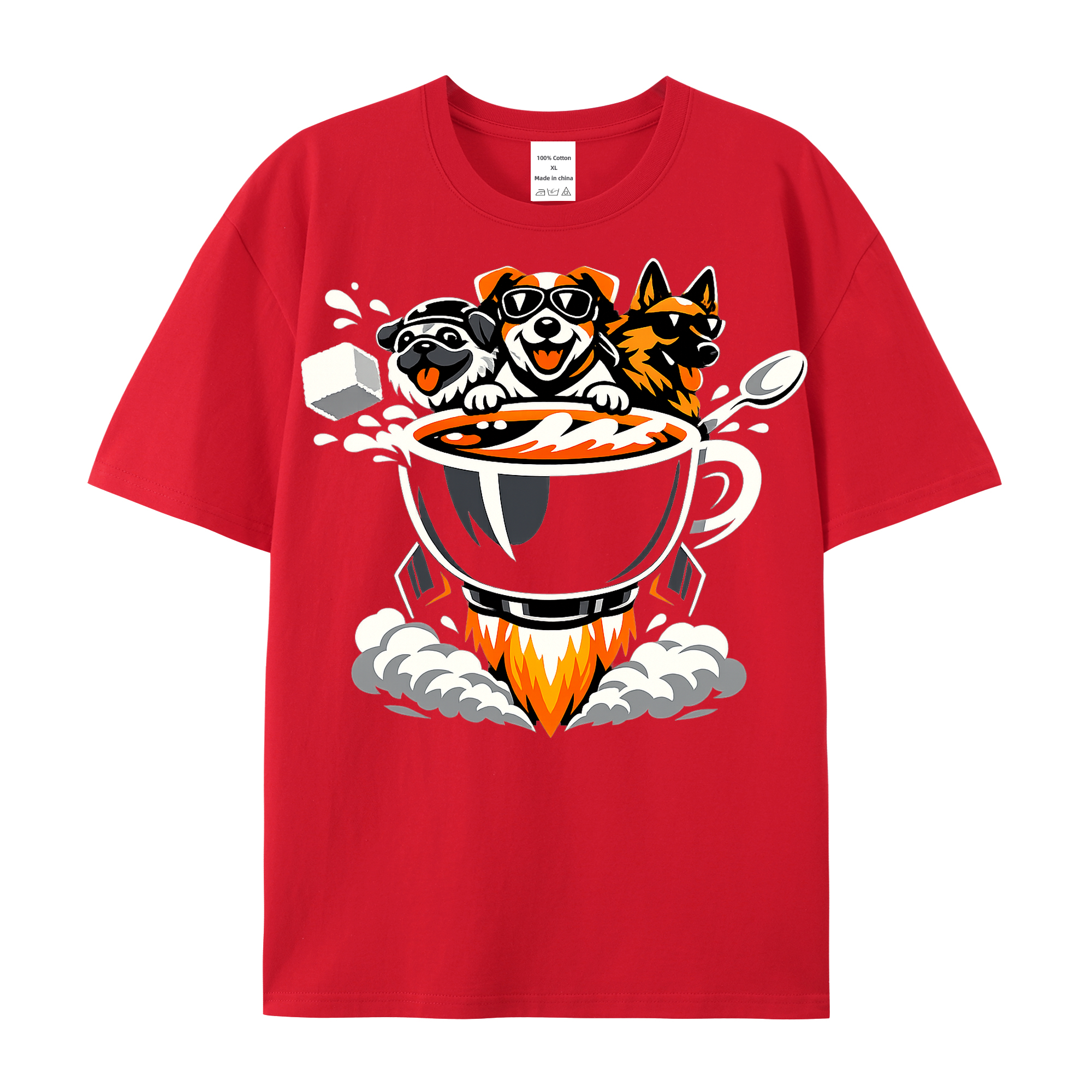 T-Shirt Pfotenliebe Hundeglück