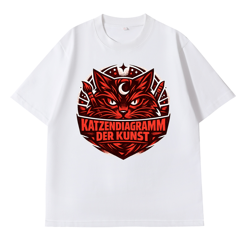 T-Shirt Kunstvolle Samtpfoten