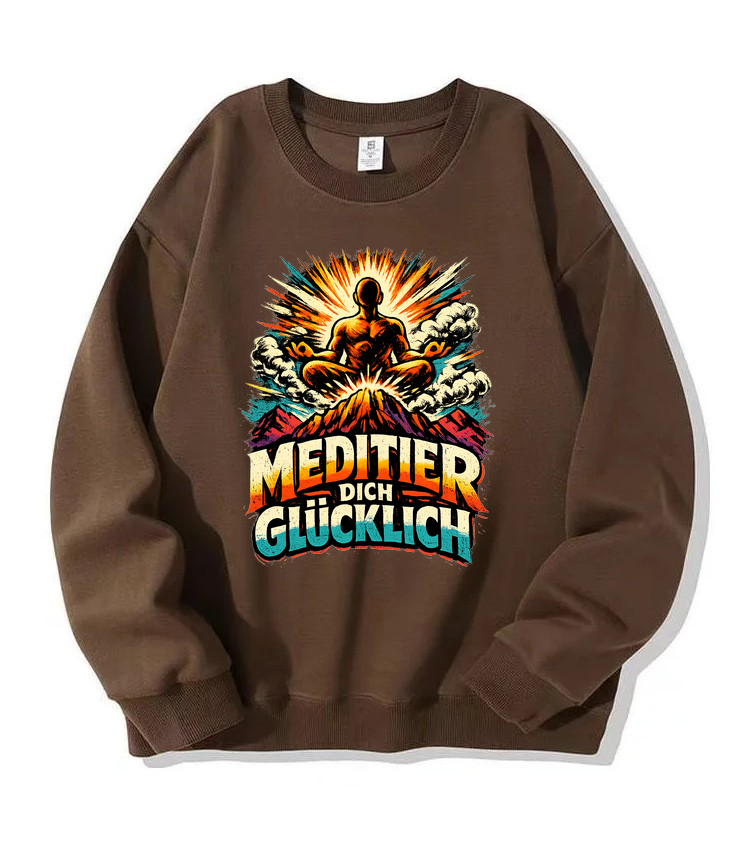 Sweatshirt Glücksmoment Meditationsvibe