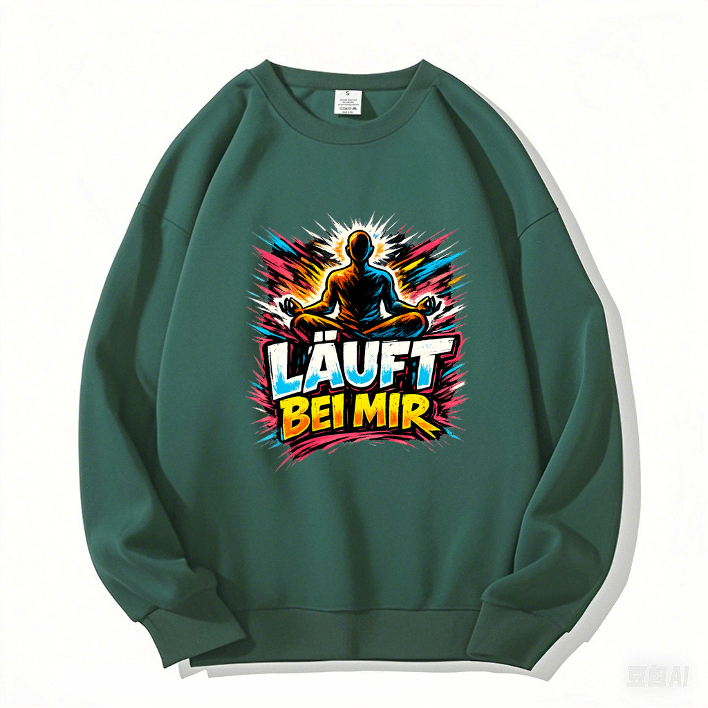Sweatshirt Yoga Flow Läuft bei mir