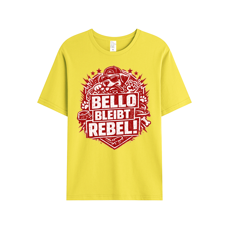 T-Shirt Bello bleibt rebel! Street Dog Vibes
