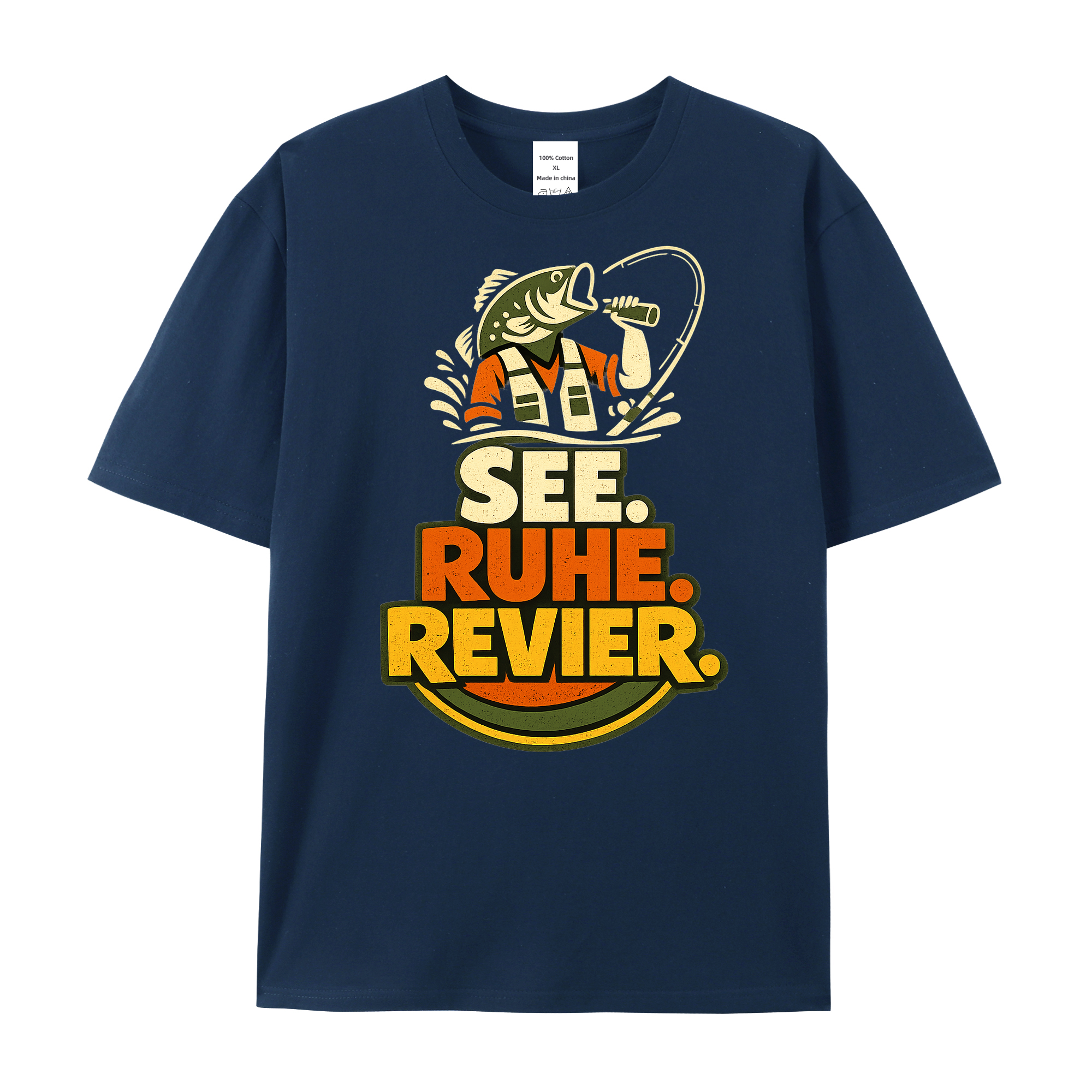 t-shirt SeeRuheRevier Anglerstyle