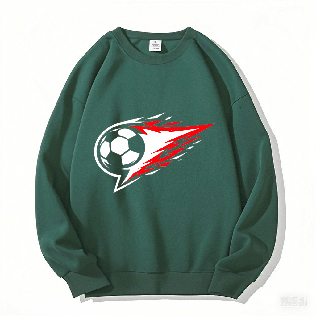 Sweatshirt Unaufhaltsames Flammenwappen