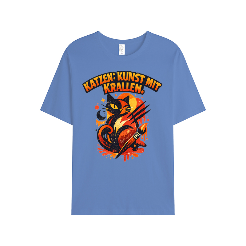 T-Shirt KrallenKunst für Katzenliebhaber