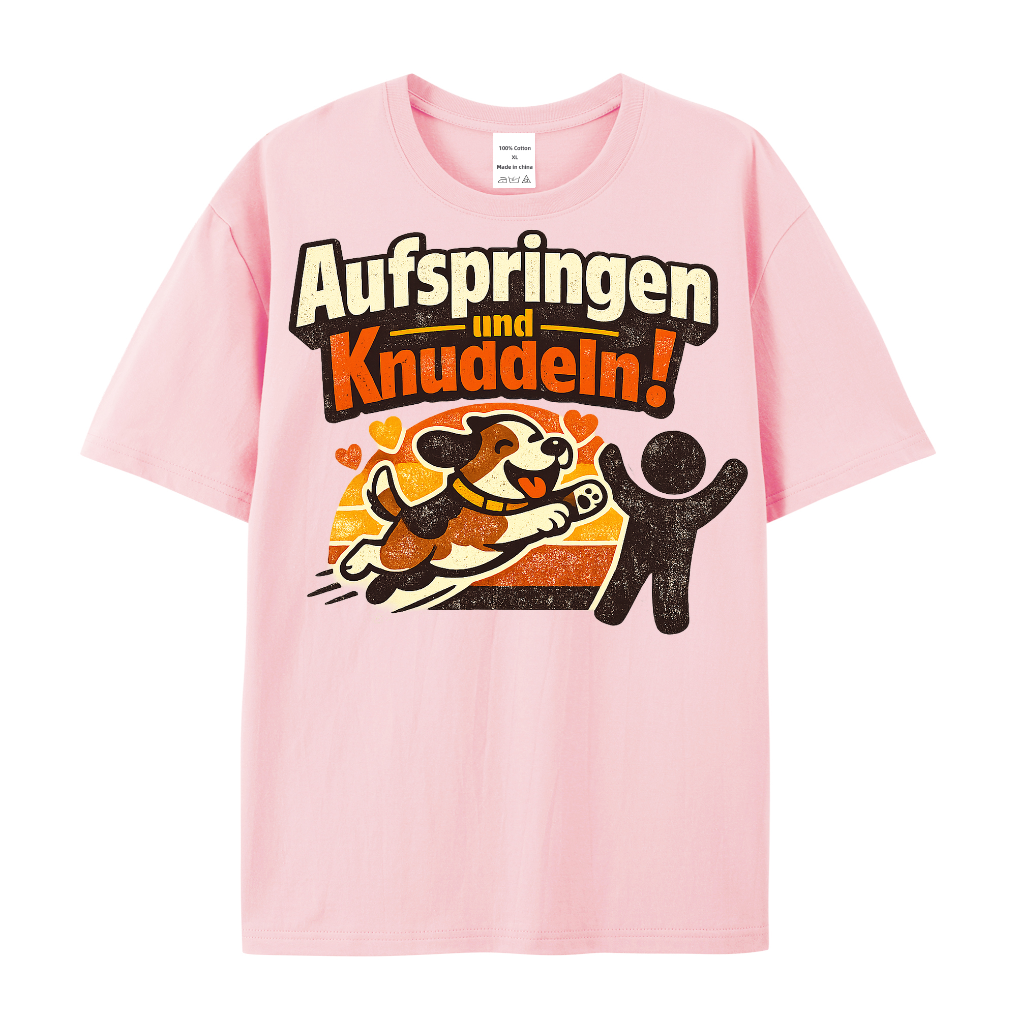 T-Shirt Kuschelzeit für Hundefreunde