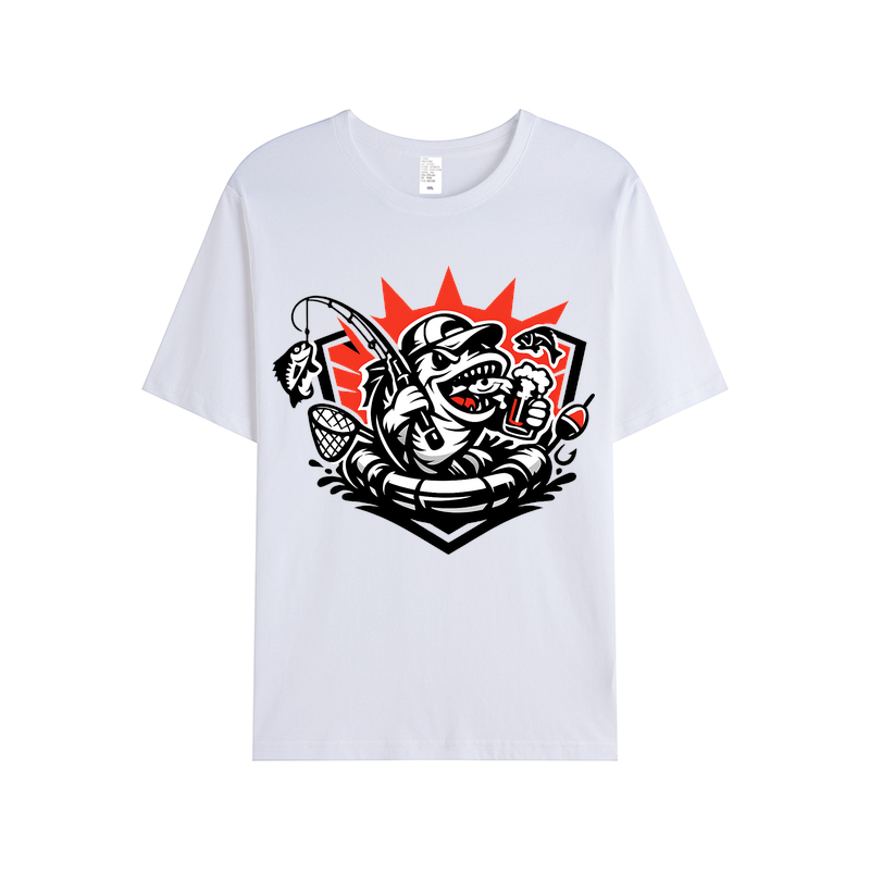 t-shirt Angelglück am Wasser