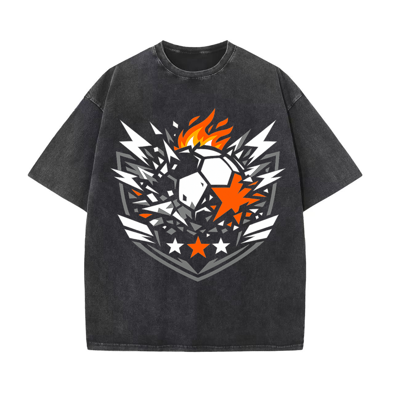 T-shirt Rebellenrausch Vektor – Sturm im Puls