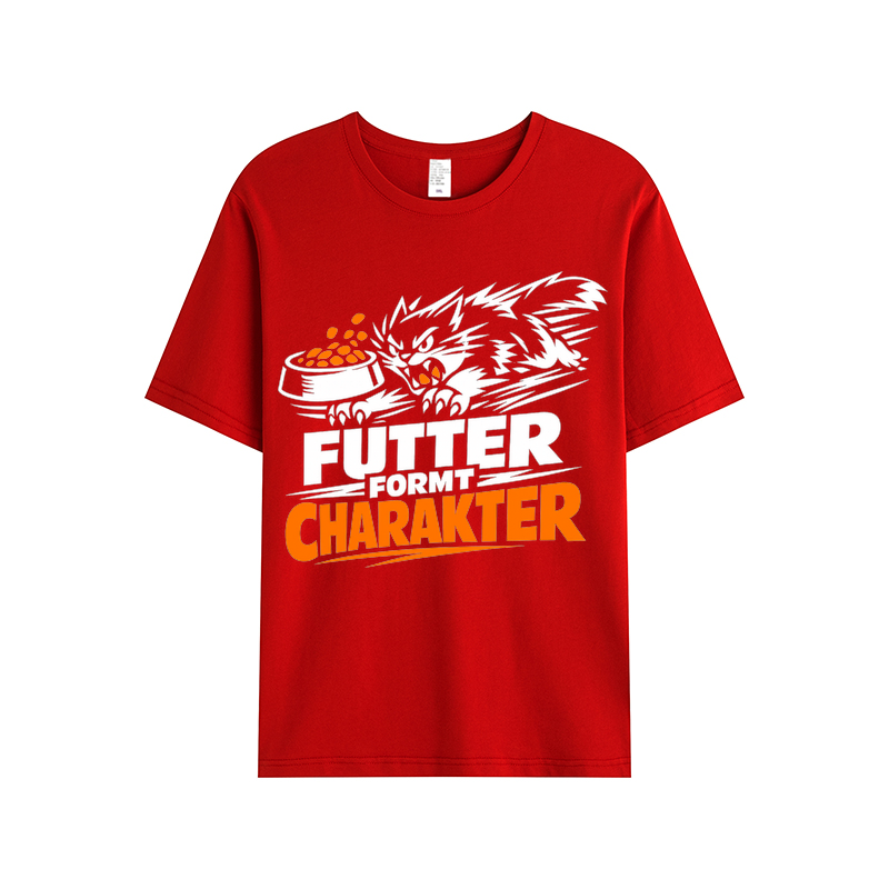 T-Shirt Futter formt Charakter Cat Style
